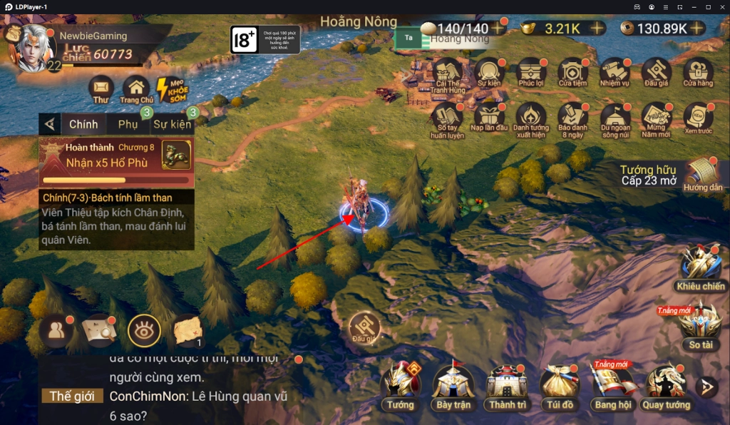 『HƯỚNG DẪN』Cái Thế Tranh Hùng: Vị Trí Đào Kho Báu Từ Chương 1~15