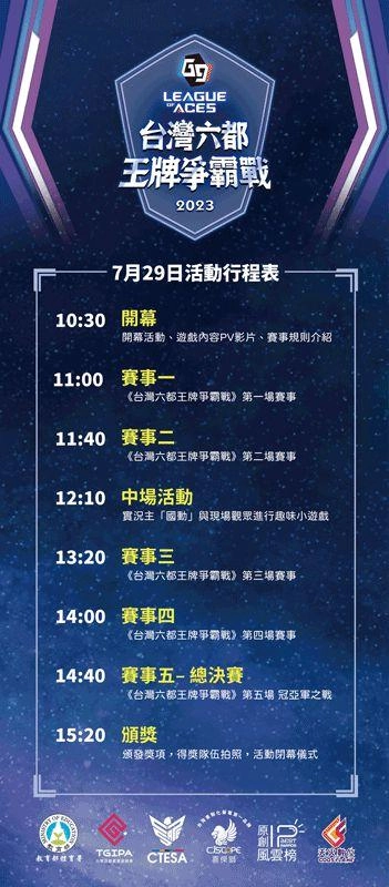 《G9:League of Aces台灣六都王牌爭霸戰》 教育部體育署指導、TGIPA主辦100%台灣原創電競場域 7月29日火熱開打!