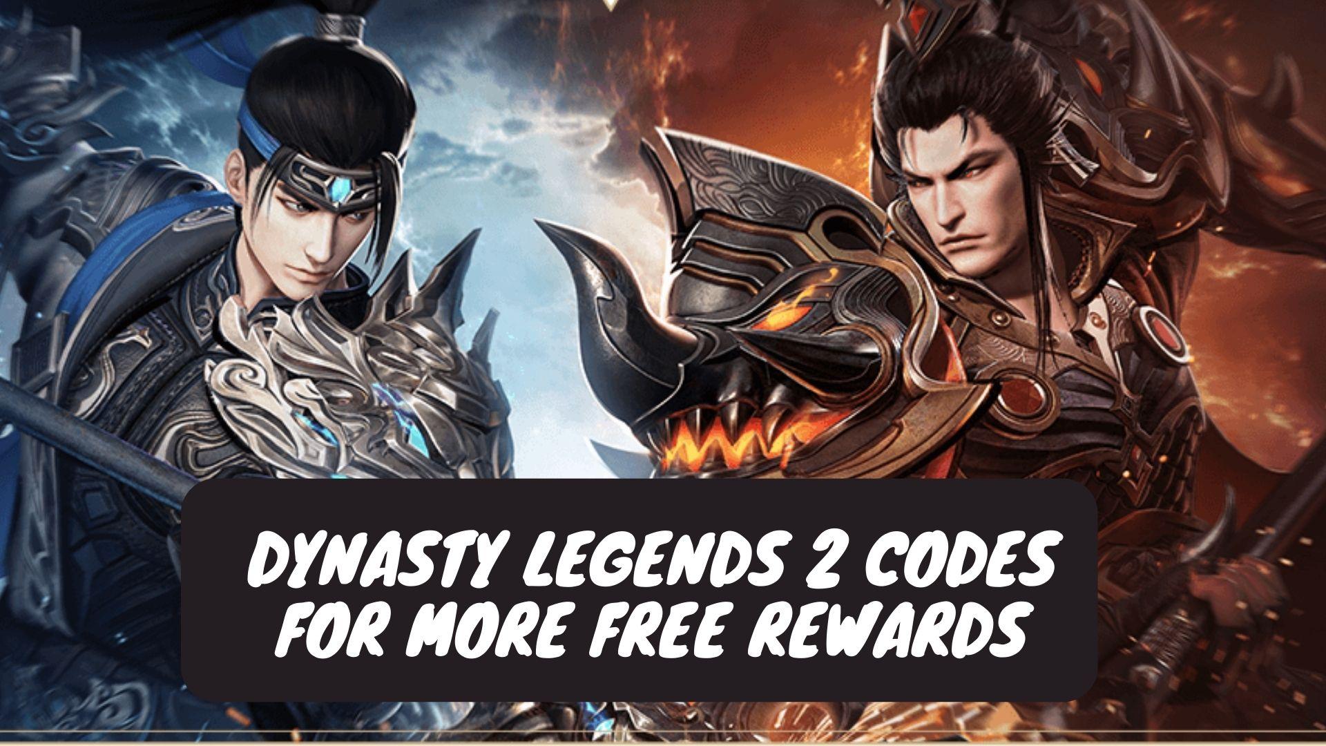 Dynasty Legends 2 Codes July 2023 – Roonby : r/Roonby