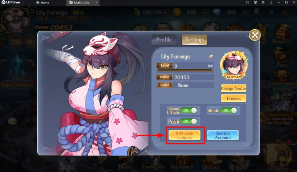 Mythic Girls (Global) แจก Giftcode (5 โค้ด) รับของรางวัลใหม่มากมาย พร้อมวิธีกรอกบน LDPlayer9