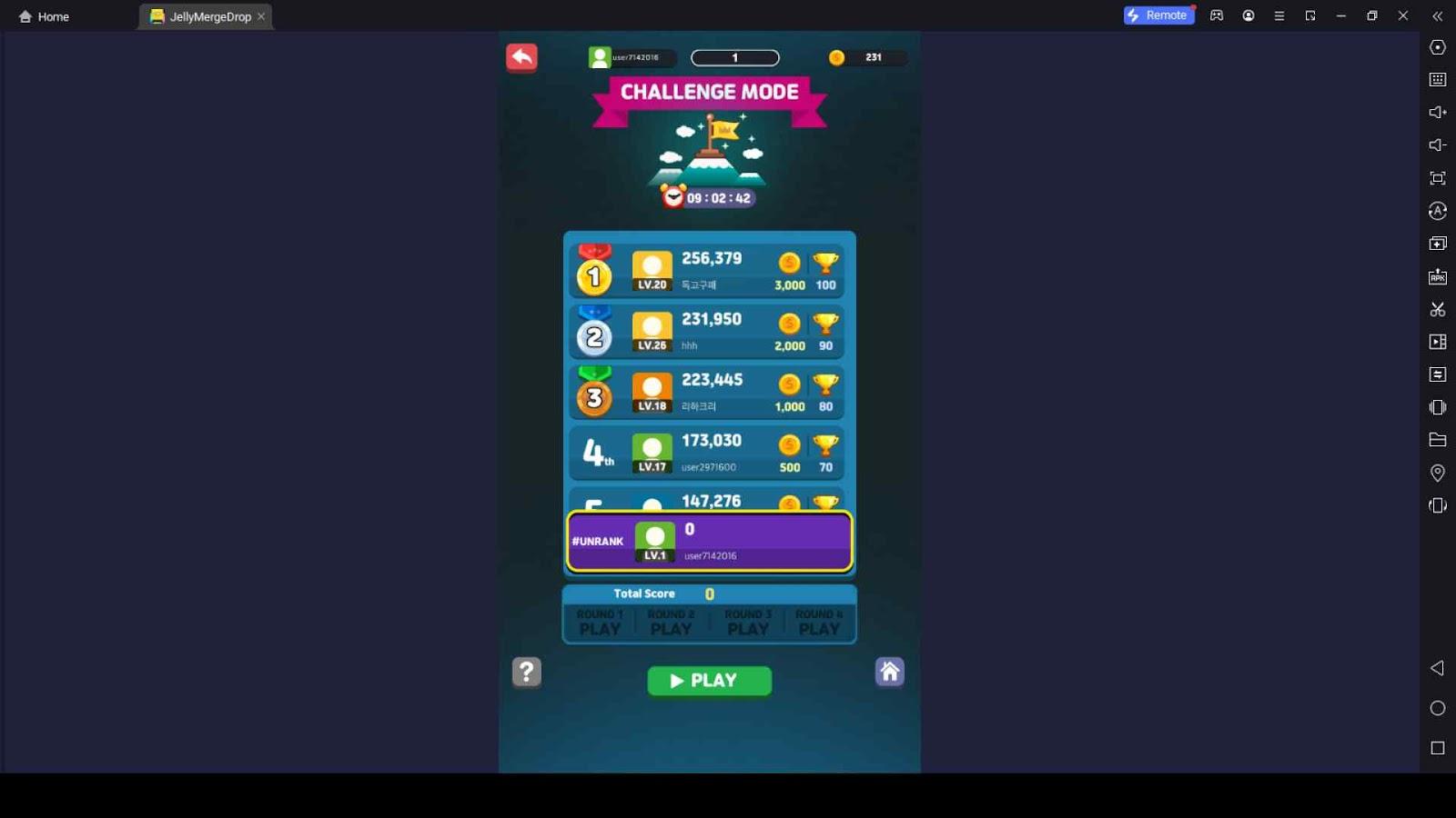 Challenge Mode for Better Rewards