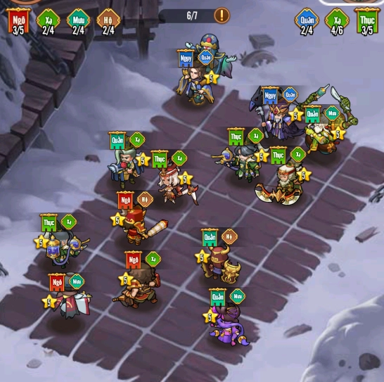 『HƯỚNG DẪN』Tam Quốc Chess: 4 Đội Hình Quốc Dân Giai Đoạn Đầu Game