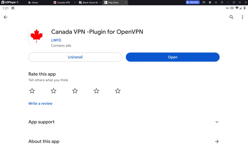 Black Clover M (Global) สอนดาวน์โหลดเล่นได้แน่ 100% ในเซิร์ฟแคนนาดา ข่าวดีเล่นแล้วเชื่อมสโตร์ไทยด้วยนะ บน LDPlayer9