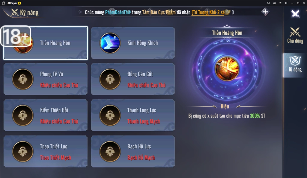 『HƯỚNG DẪN』Nhất Kiếm Môn: Phân Tích cách chơi Kiếm Thánh&nbsp; & cách tải game trên PC