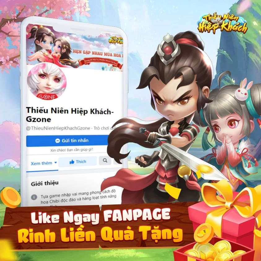 『GIFTCODE』Thiếu Niên Hiệp Khách Gzone: Cách kiếm code mới nhất & Cách nhập code tân thủ