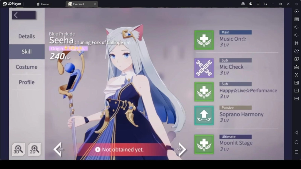 Compétences d'artefact et Ascension