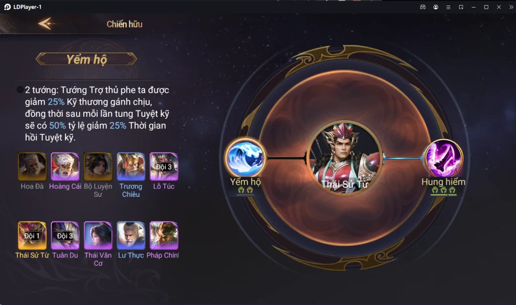 『HƯỚNG DẪN』Cái Thế Tranh Hùng: Xây dựng đội hình Ngô Quốc chuẩn & Cách tải trên PC.