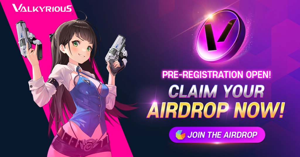 Valkyrious เกม P2E Card Game ใหม่เชน WEMIX เปิด Pre-registration พร้อมรับ Airdrop ได้แล้ววันนี้!!