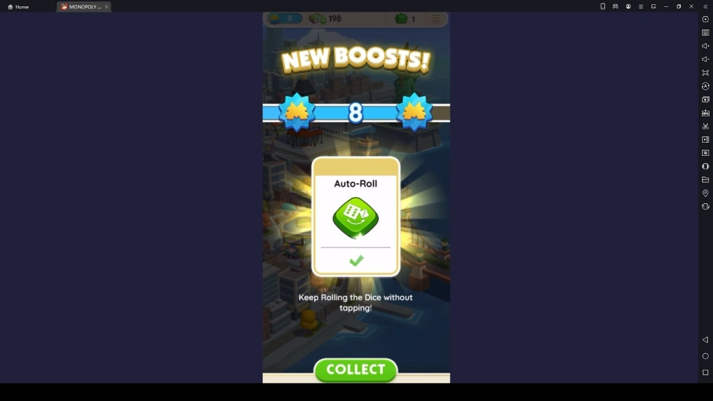 Have Free Rolls through Daily Log In