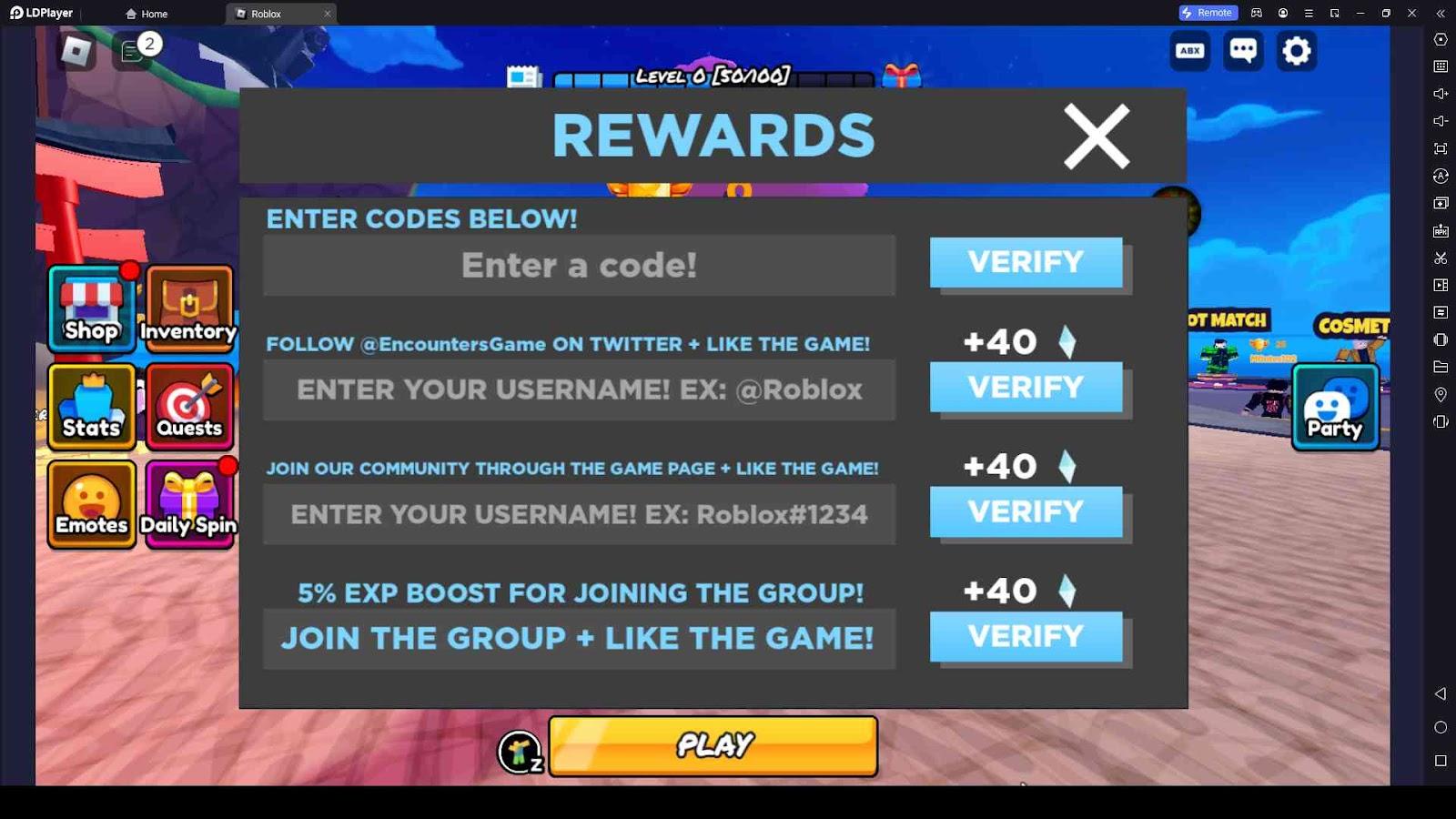 Roblox Encounters Codes: Unleash Your Champion's Potential - 2023  December-Redeem Code-LDPlayer
