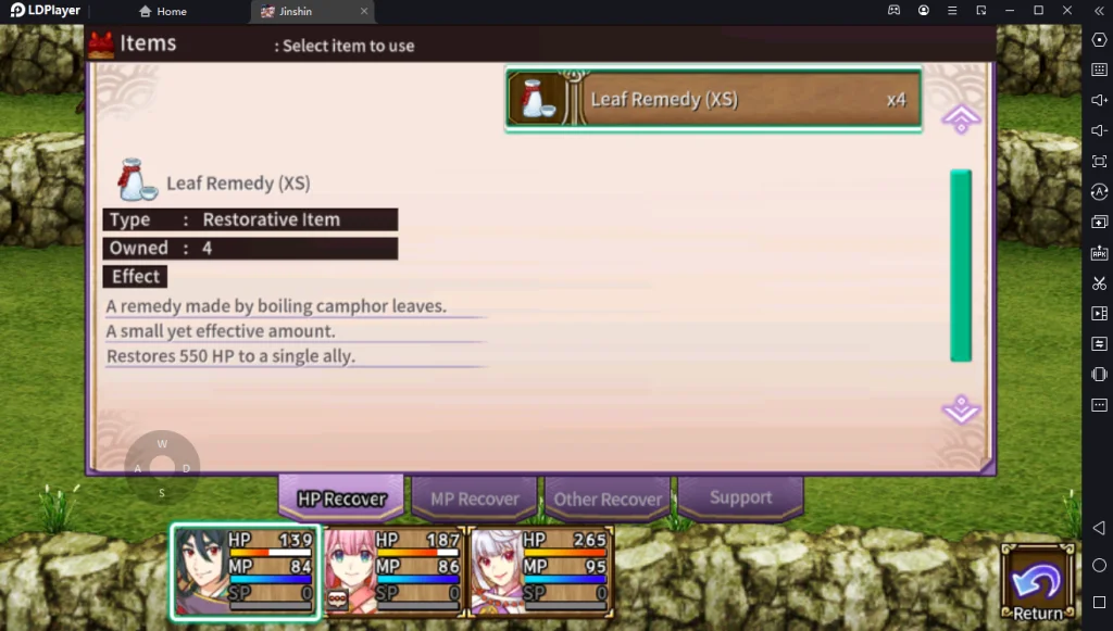 RPG Jinshin เกมแนว Turn-Based RPG ใช้กลยุทธิ์พิชิตความชั่วร้าย