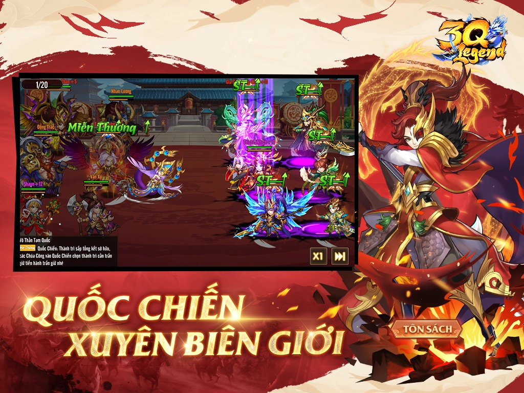 3Q Legend: Danh Tướng Truyền Kỳ - Funtap: Tổng hợp giftcode, cách nhập code mới nhất