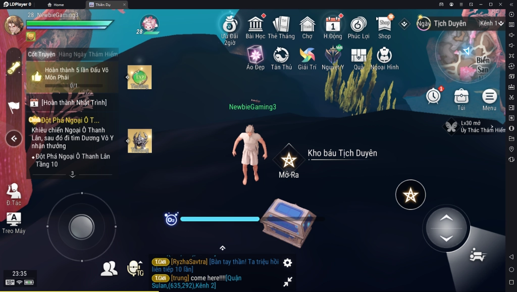 『HƯỚNG DẪN』Revelation - Thiên Dụ VNG: Vị Trí Rương Báu & Ngọc Trai Biển Tịch Duyên Phần 2.