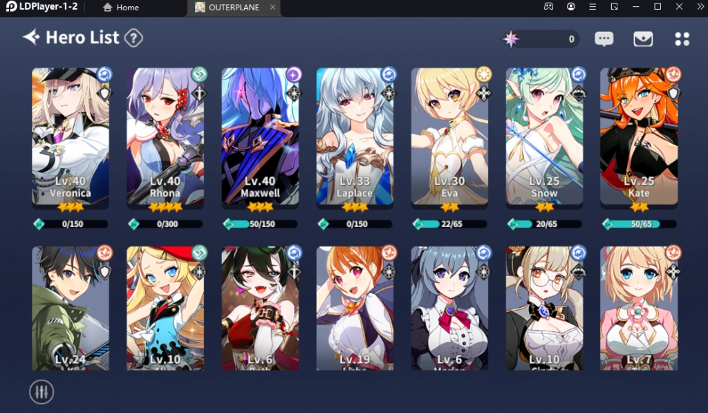 Outerplane (Global) เกมน้ำดีระบบที่น่าสนใจแนะนำตัวที่ควรหา & เทคนิค Reroll หาตัวละครเร็วขึ้น 4 เท่า บน LDPlayer9