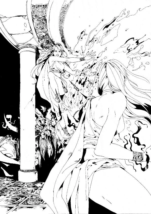 《Aliisha》雙子神遺棄之境 11/24正式發售 同步公開美術原畫 一窺絕美的奇幻世界