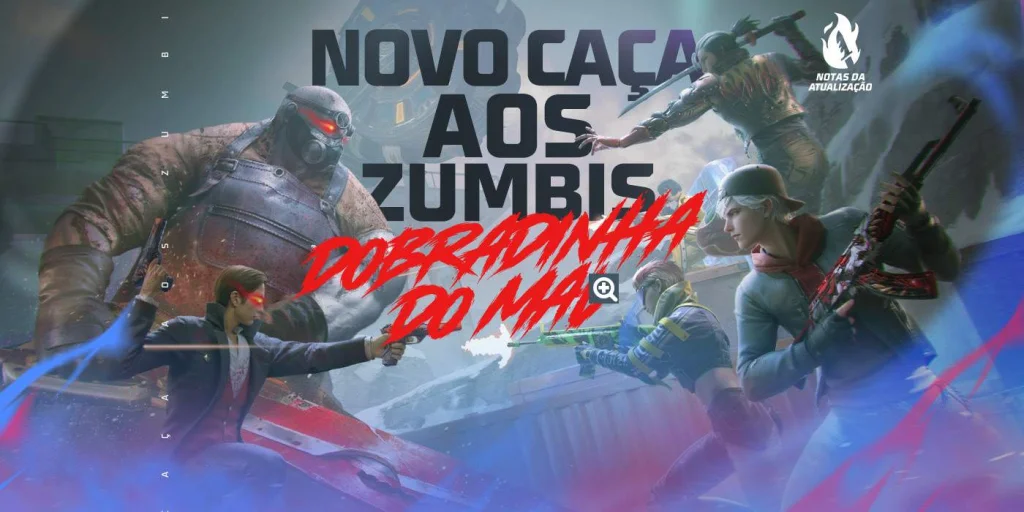 Querida, os Zumbis Voltaram: Free Fire Ressuscita seu Mundo Morto-Vivo