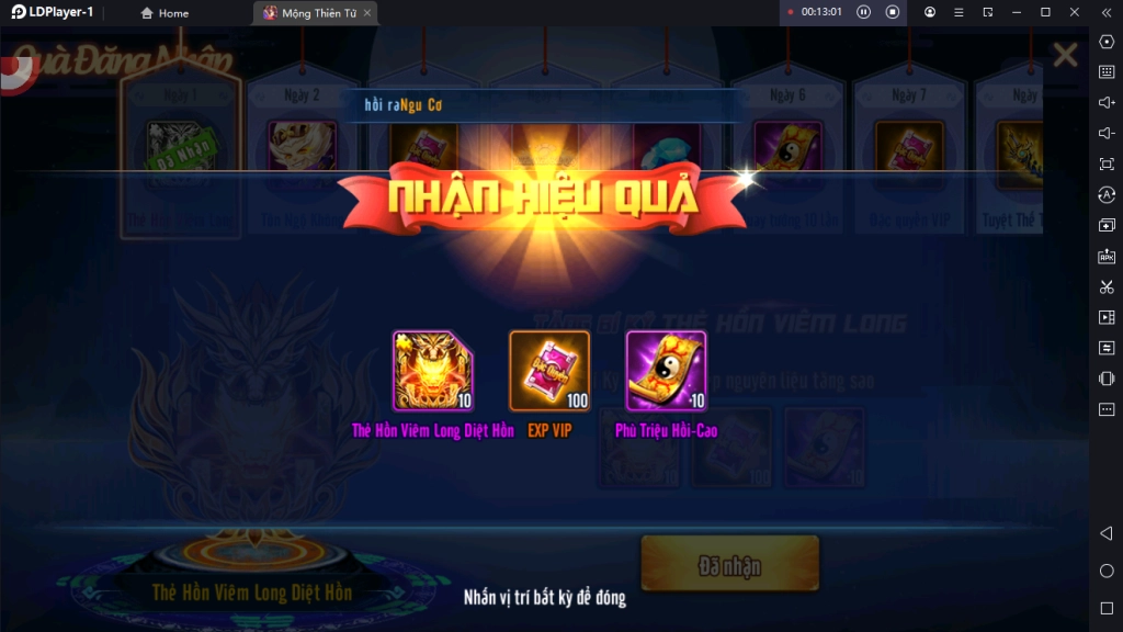 『HƯỚNG DẪN』Mộng Thiên Tử: Reroll Chiêu Mộ Tướng Nhiều Tài Khoản Trên LDPLayer