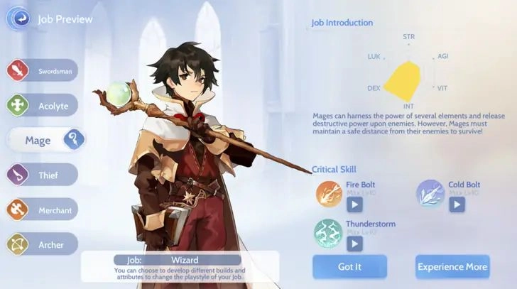 Ragnarok Origin Global สายฟรีเล่นอาชีพไหนดี