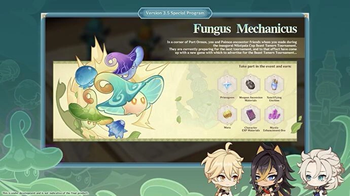 Genshin Impact 3.5 : Date de sortie, bannières et détails de l'événement