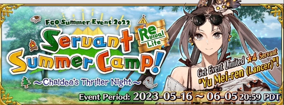 Fate/Grand Order Servants Summer Camp Rerun Event Guide