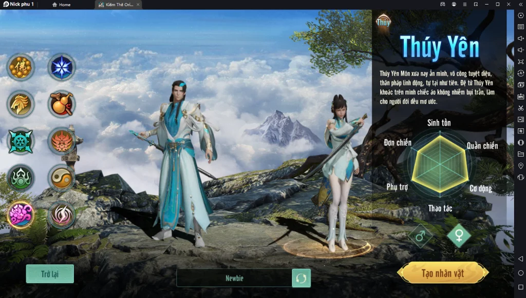 『HƯỚNG DẪN』Kiếm Thế Origin: Hướng Dẫn Build Sơ Lược Thúy Yên - Tiềm Năng và Kỹ Năng Chuẩn