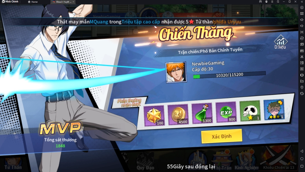 『HƯỚNG DẪN』Bleach Huyết Chiến: Hướng Dẫn Cách Chơi Hiệu Quả Giai Đoạn Đầu