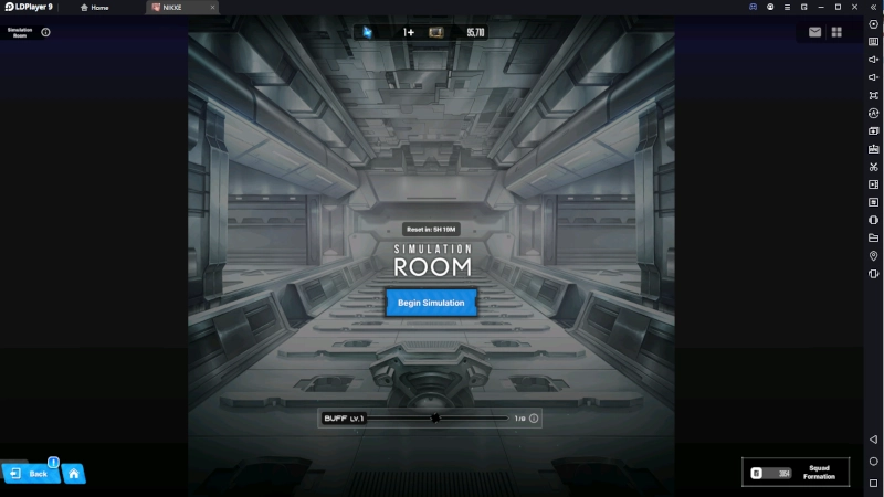 Salle de simulation