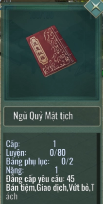 Kiếm Hiệp Tình 2 Mobile: Hệ Thống Mật Tịch Và Cách Nhận Phần 2