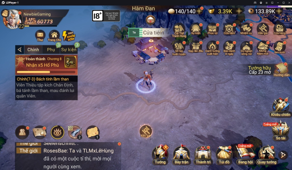 『HƯỚNG DẪN』Cái Thế Tranh Hùng: Vị Trí Đào Kho Báu Từ Chương 1~15