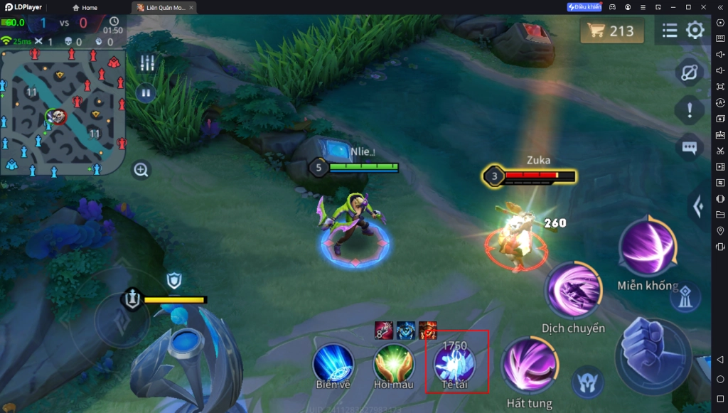 『HƯỚNG DẪN』LIÊN QUÂN MOBILE - CÁC PHÉP BỔ TRỢ CÓ TRONG GAME