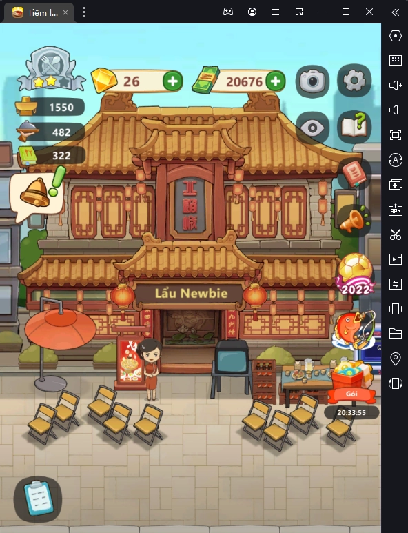 『HƯỚNG DẪN』Cách Kiếm Kim Cương Tiền Tiệm Lẩu Đường Hạnh Phúc & cách tải game trên PC