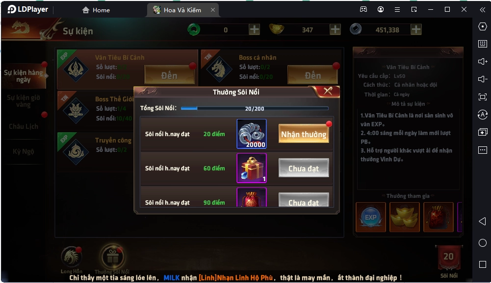 『HƯỚNG DẪN』Hoa và Kiếm Soha Game : Cách Kiếm Tài Nguyên Cho Tân Thủ