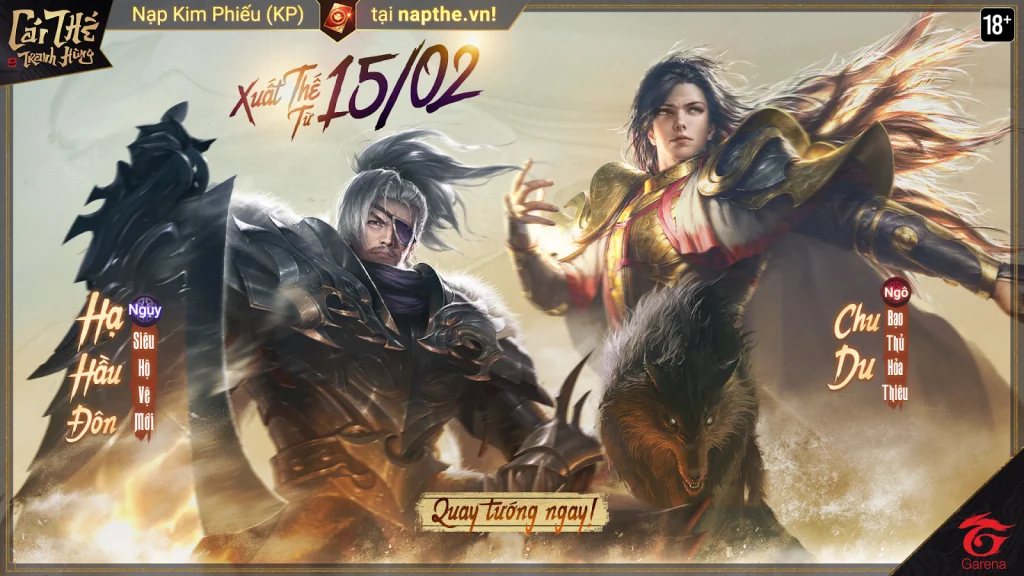 『HƯỚNG DẪN』CÁI THẾ TRANH HÙNG ra mắt 2 tướng VIP Chu Du, Hạ Hầu Đôn và đội hình đề xuất