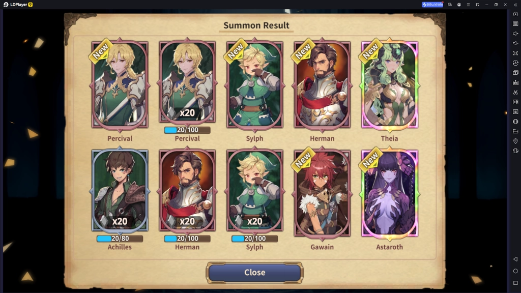 『HƯỚNG DẪN』Reroll MASTER of KNIGHTS: TACTICS RPG nhiều tài khoản nhanh và dễ nhất