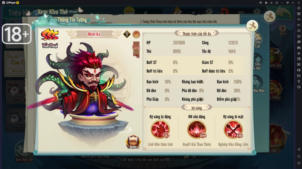 『HƯỚNG DẪN』Lục Giới Phong Thần: Top Nhân Vật Quốc Dân Team Linh