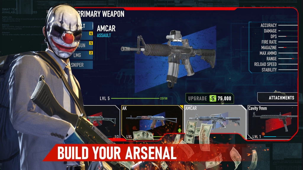 PAYDAY: Crime War (Global) เริ่มลงทะเบียนบนสโตร์แล้วพร้อมเปิด Grand Launch เร็วๆนี้