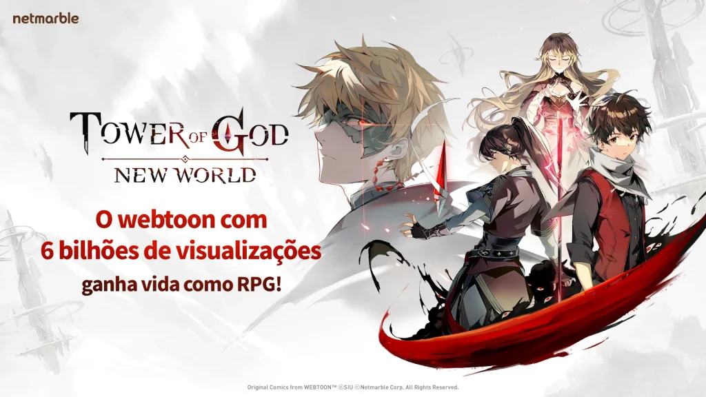 Entre em uma nova história de Tower of God: New World - pré-registro aberto!