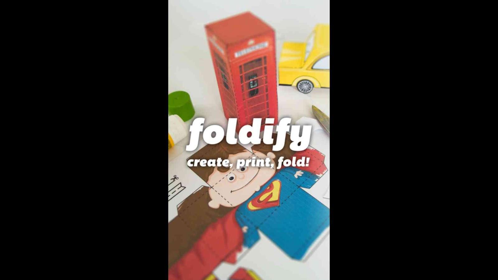 Foldify – Create, Print, Fold