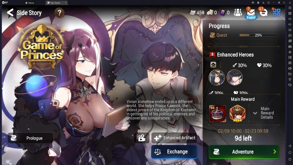 Epic Seven Valentine Side Story And Event Guide