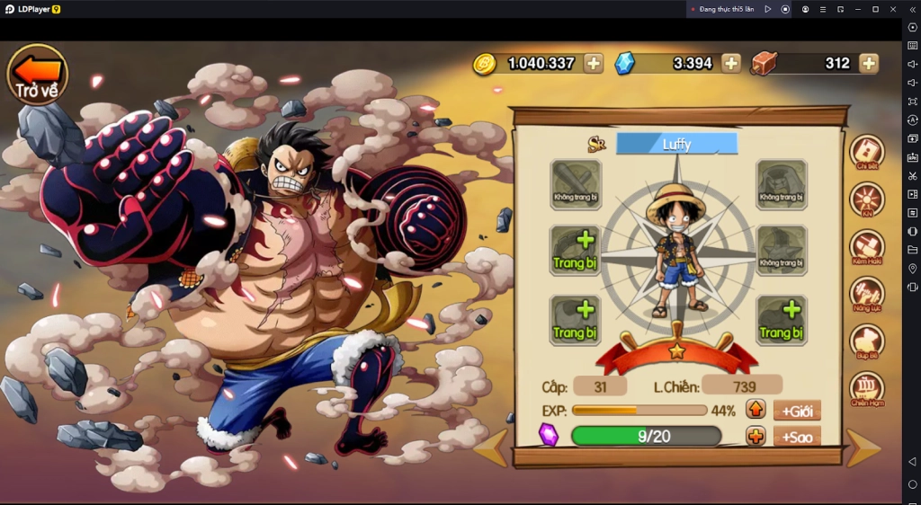 『HƯỚNG DẪN』OP Đại Chiến: Top Nhân Vật Mạnh Giai Đoạn Đầu & cách tải game trên PC