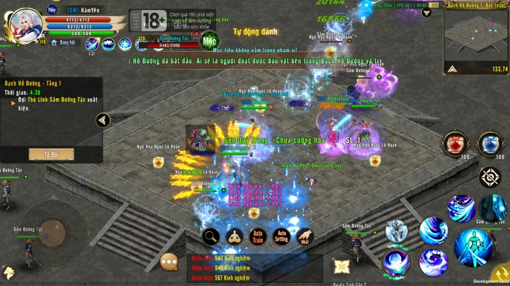 『GAME MỚI』Kiếm Vương 1 - ADNX Mobile: MMORPG Tái hiện Tuyệt phẩm “Kiếm thế” vang danh một thời & Cách tải game trên PC