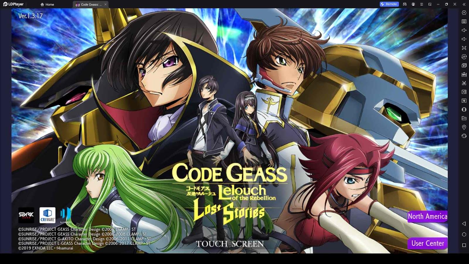 Code Geass Lost Stories (Global)