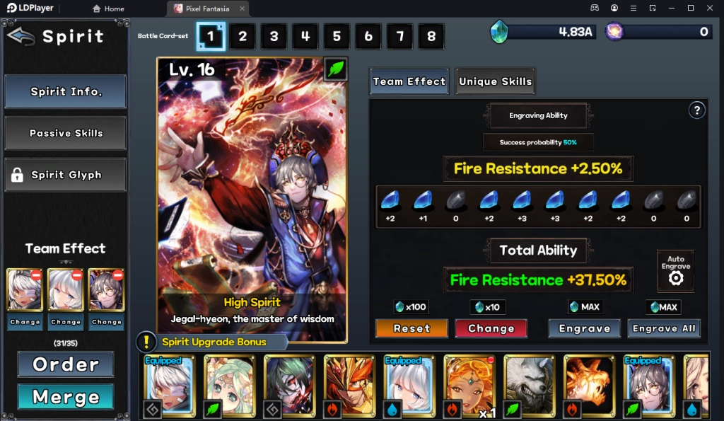 Pixel Fantasia แนะนำตัวที่ควรหา & เทคนิค Reroll หาตัวละครเร็วขึ้น 4 เท่า บน LDPlayer9