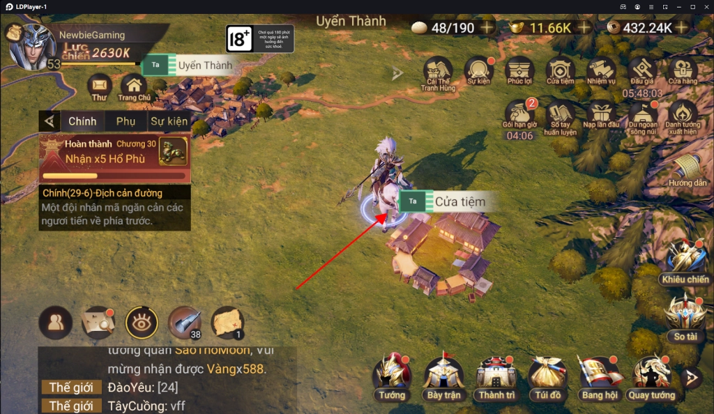 『HƯỚNG DẪN』Cái Thế Tranh Hùng: Vị Trí Đào Kho Báu Từ Chương 16 - 25 & Cách tải game trên PC