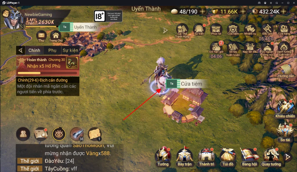 『HƯỚNG DẪN』Cái Thế Tranh Hùng: Vị Trí Đào Kho Báu Từ Chương 16 - 25 & Cách tải game trên PC