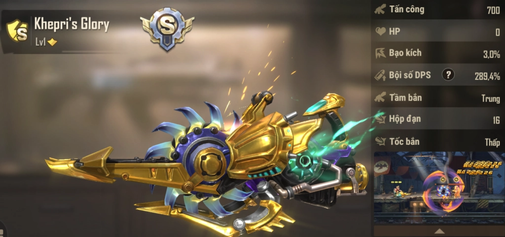 『HƯỚNG DẪN』TOP các khẩu súng mạnh nhất đang làm mưa làm gió trong Metal Slug: Awakening