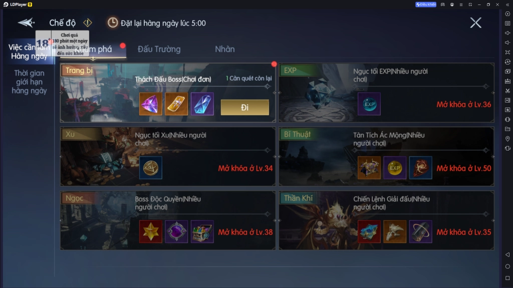 『HƯỚNG DẪN』Chronicle of Infinity hướng dẫn tân thủ tăng cấp và phát triển nhanh