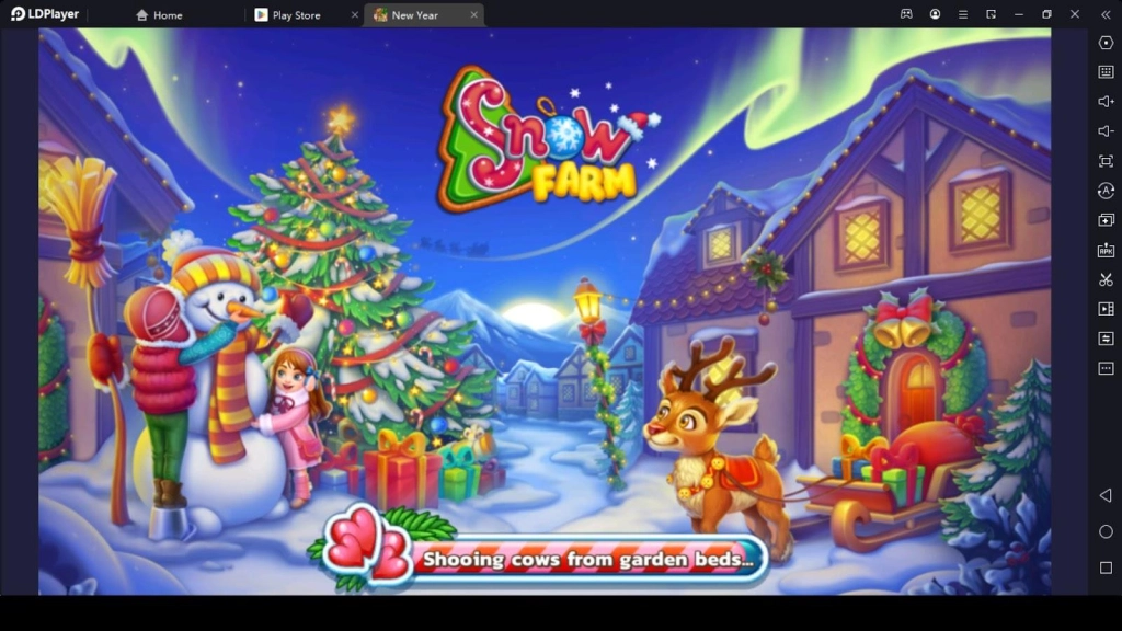 Farm Snow – Santa Family Story