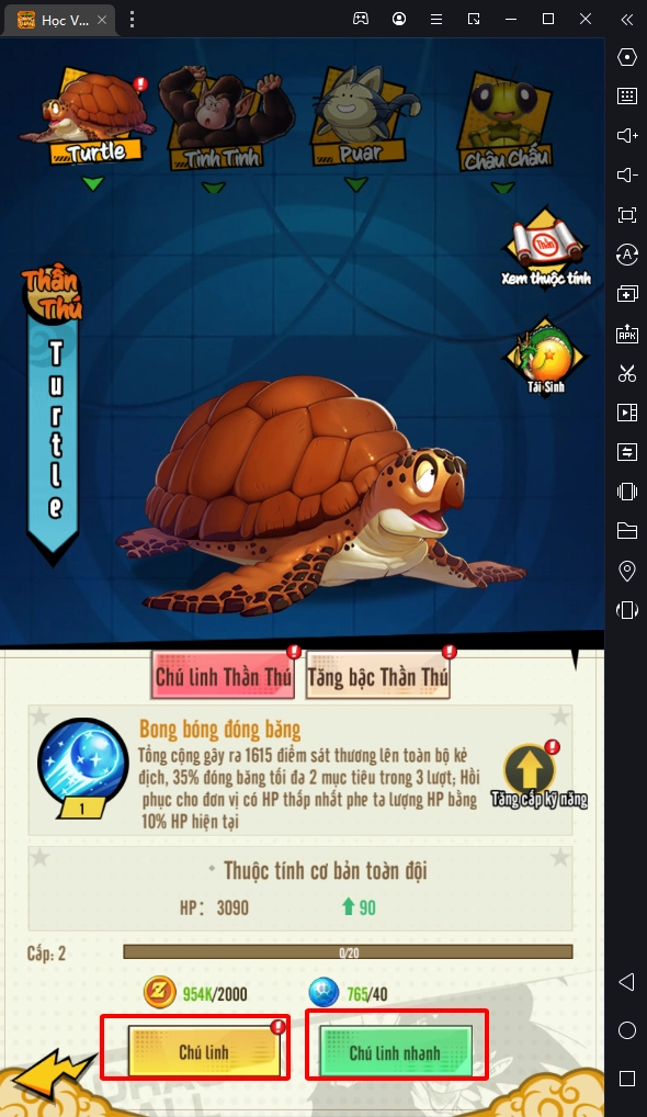 『HƯỚNG DẪN』Học Viện Rồng Thần - Nâng cấp tướng, tăng lực chiến