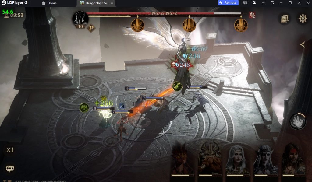 Dragonheir: Silent Gods (Global) แนะนำตัวที่ควรหา!! วิธีสุ่มหาตัวละครแบบโครตเร็ว 4 จอ บน LDPlayer9